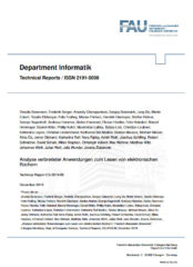 Cover TechReport Reader Analytics