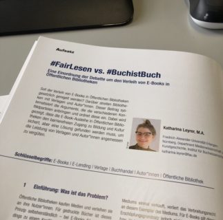 Zum Artikel "Frisch publiziert! #FairLesen vs. #BuchistBuch"