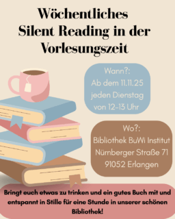 Zum Artikel "Silent-Reading in der Bibliothek"